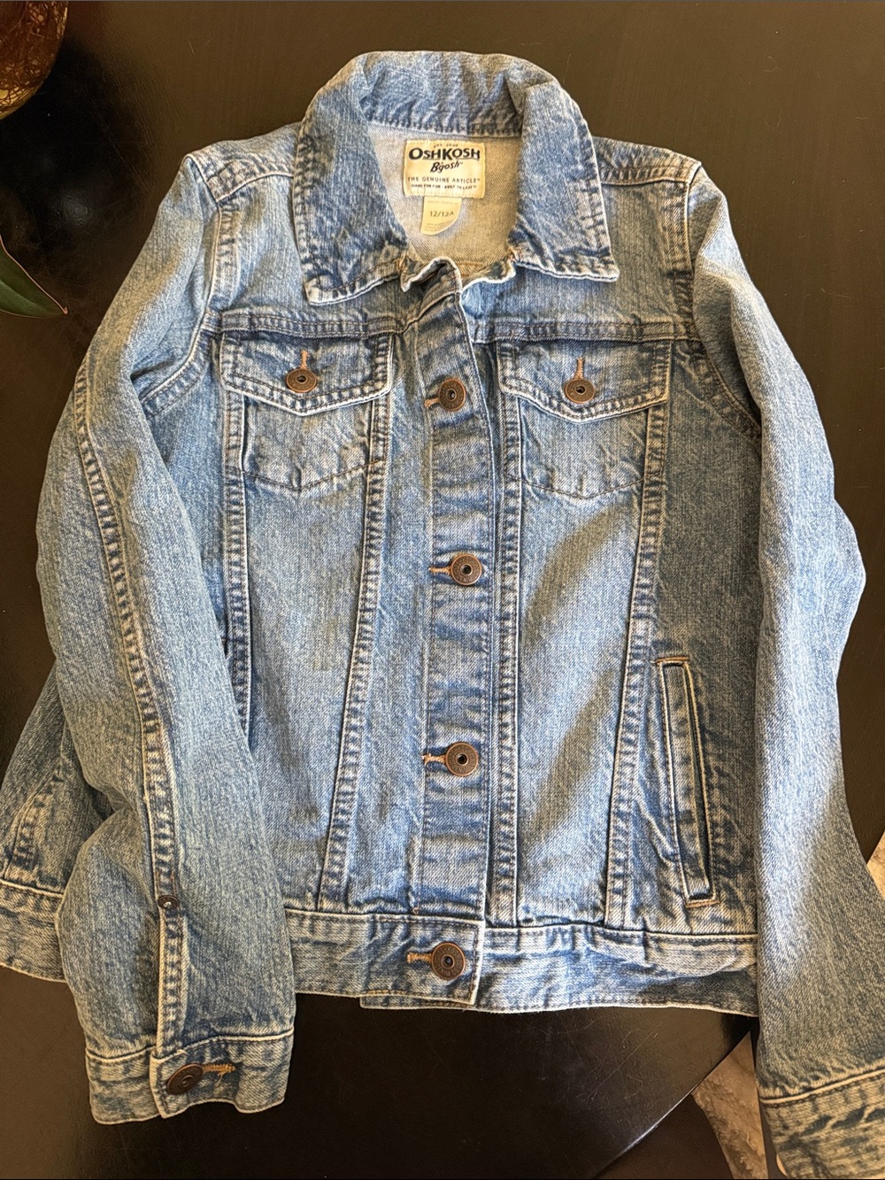 OshKosh B'gosh Classic Light Blue Kids Denim Jacket